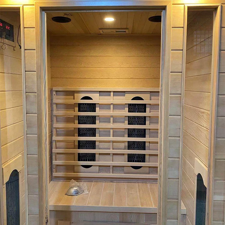 1 Person 2 Person Sauna Room Infrared Sauna Indoor Small Infrared Sauna
