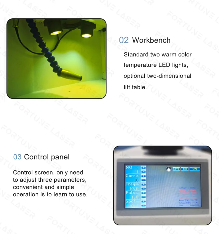 jewelry laser soldering machine Laser desktop type precision Yag laser jewelry welding machine 80w for silver gold and brass