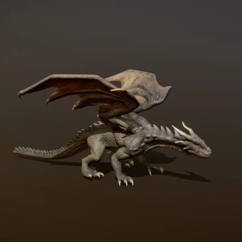 Original Design Adults Toys Myth Creative Collect Figurine Mountain Dragon Figure