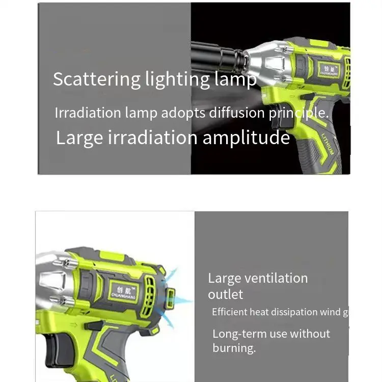MRY cordless power electric impact torque ratcheting wrench electric impact wrench