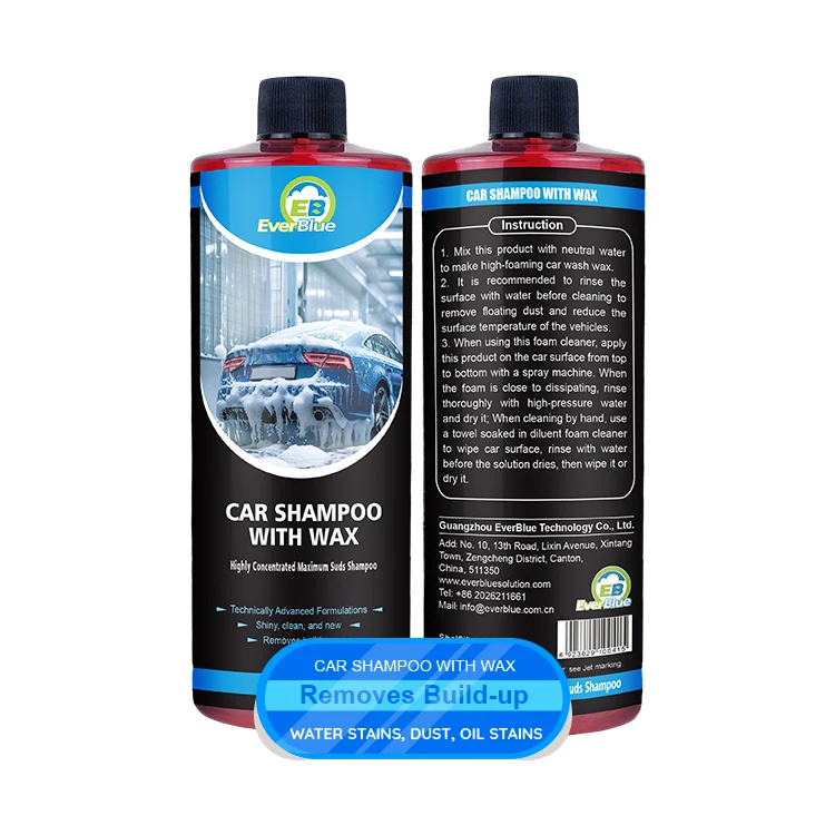Waterless washing Small Size Mobile auto cleaning wax  car wash shampoo  coating wax 500mL