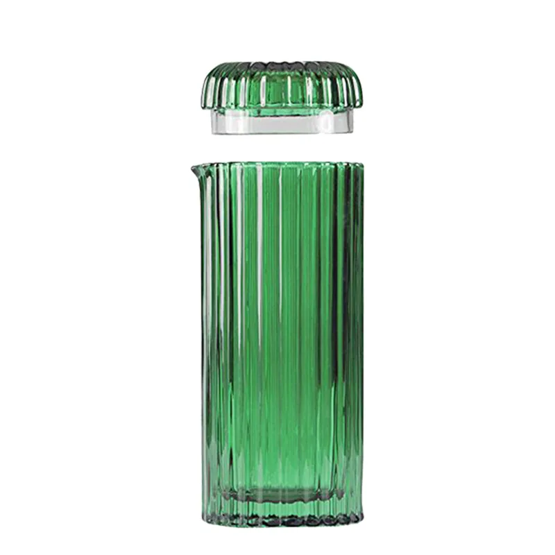 Bottle Water Set Custom Cup Fancy cactus shape Luxury Printing Black Bottles Drinking Glass