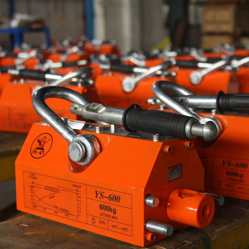 Strong Magnetic Lifter 600kg High Power Magnets Steel Plate Lifting Equipment