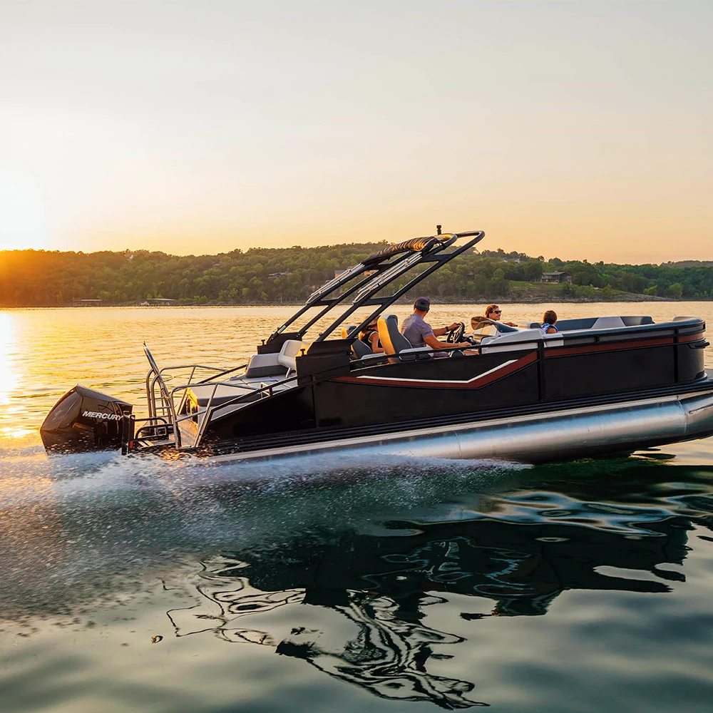 Kinocean American Catamaran Boat Yacht Luxury Sport Pontoon Boat for Ocean and River