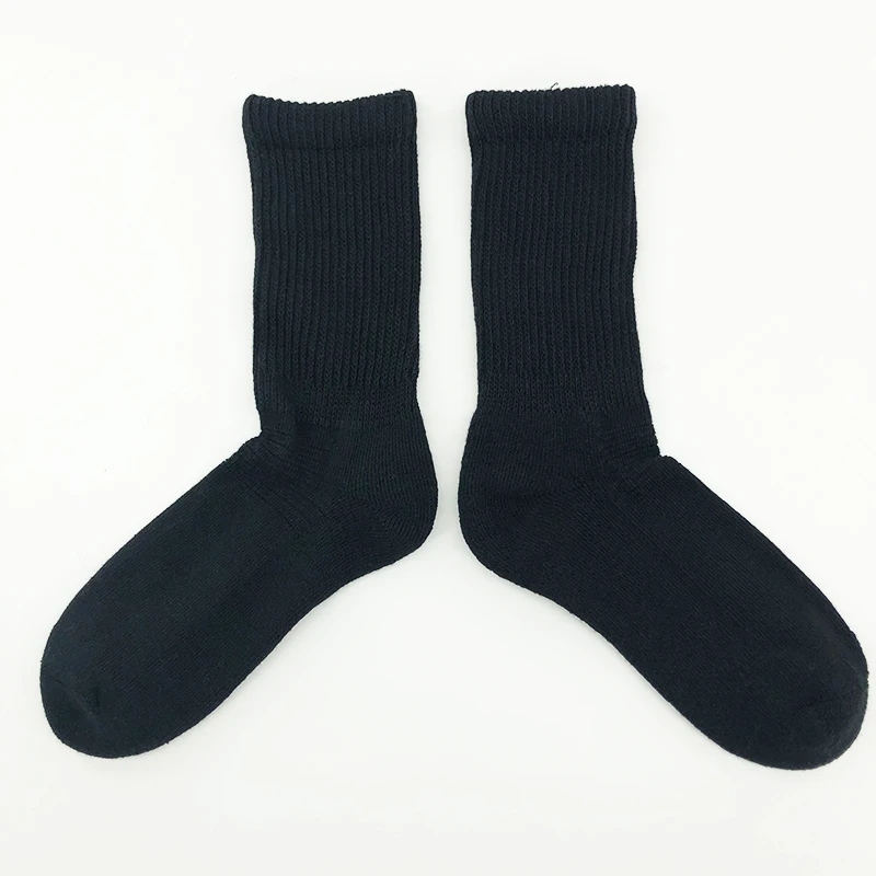 China Manufacturer High Quality  All Season Quickly Dry  Comfortable Cotton Unisex Crew Socks For Diabetic