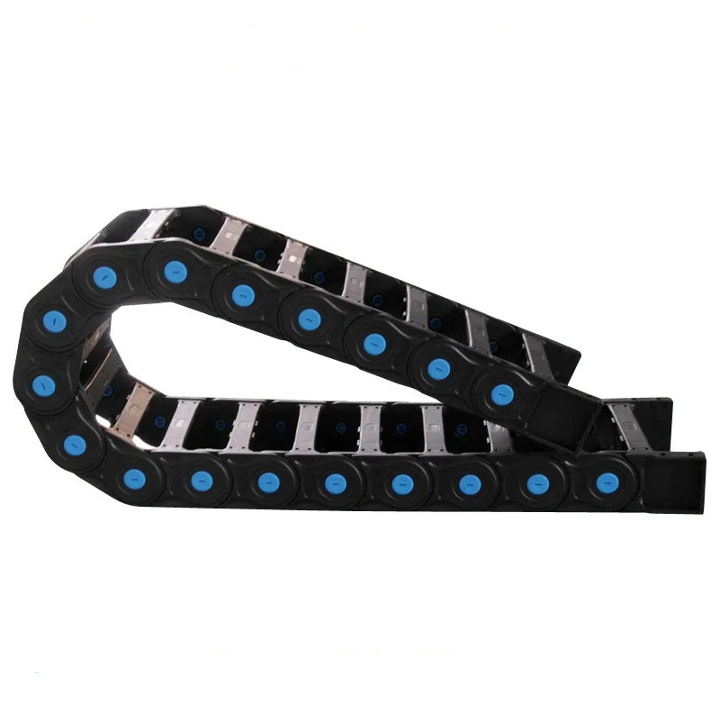 Plastic Nylon Plastic Bridge And Enclosed energy Drag Cable Carrier Chain