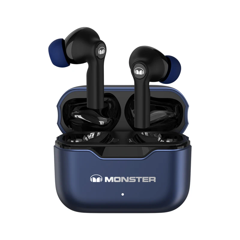 Monster Наушники беспроводные игровые наушники XKT02 Bluetooth 5.1 с шумоподавлением ANC Блютузвкладыши