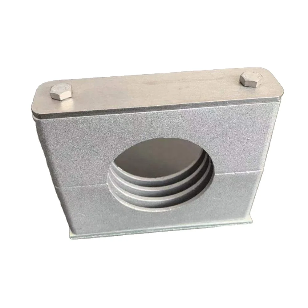 China factory aluminum sliver Hexagon head bolt light series pipe clamps