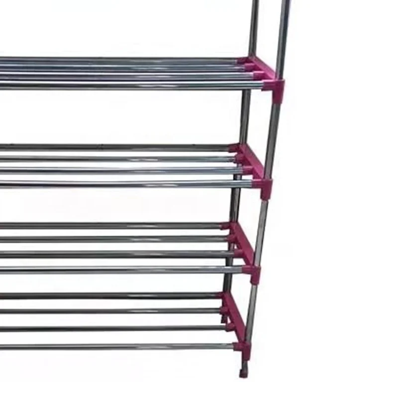 Home made shoe racks 3-5Tier 201 stainless steel shoe rack shoe shelf