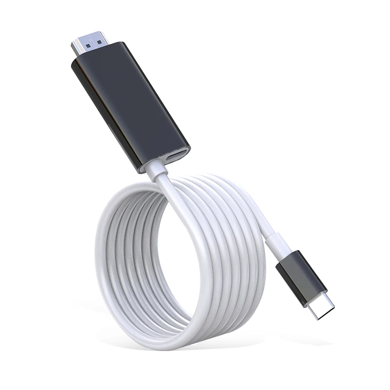 1,8 м 4K Tv 60 Гц Usb Type C Type-C к Hdmi-кабелю 2 м 4K 30 Гц 60 Гц HDMI-кабель для устройств Nintendo и Type C