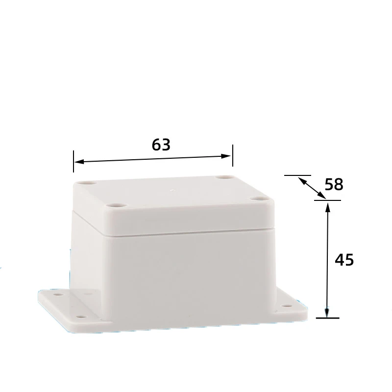 Electronic Plastic Enclosure Plastic Mold Electrical Box Outdoor Electrical Round Cable Junction Box