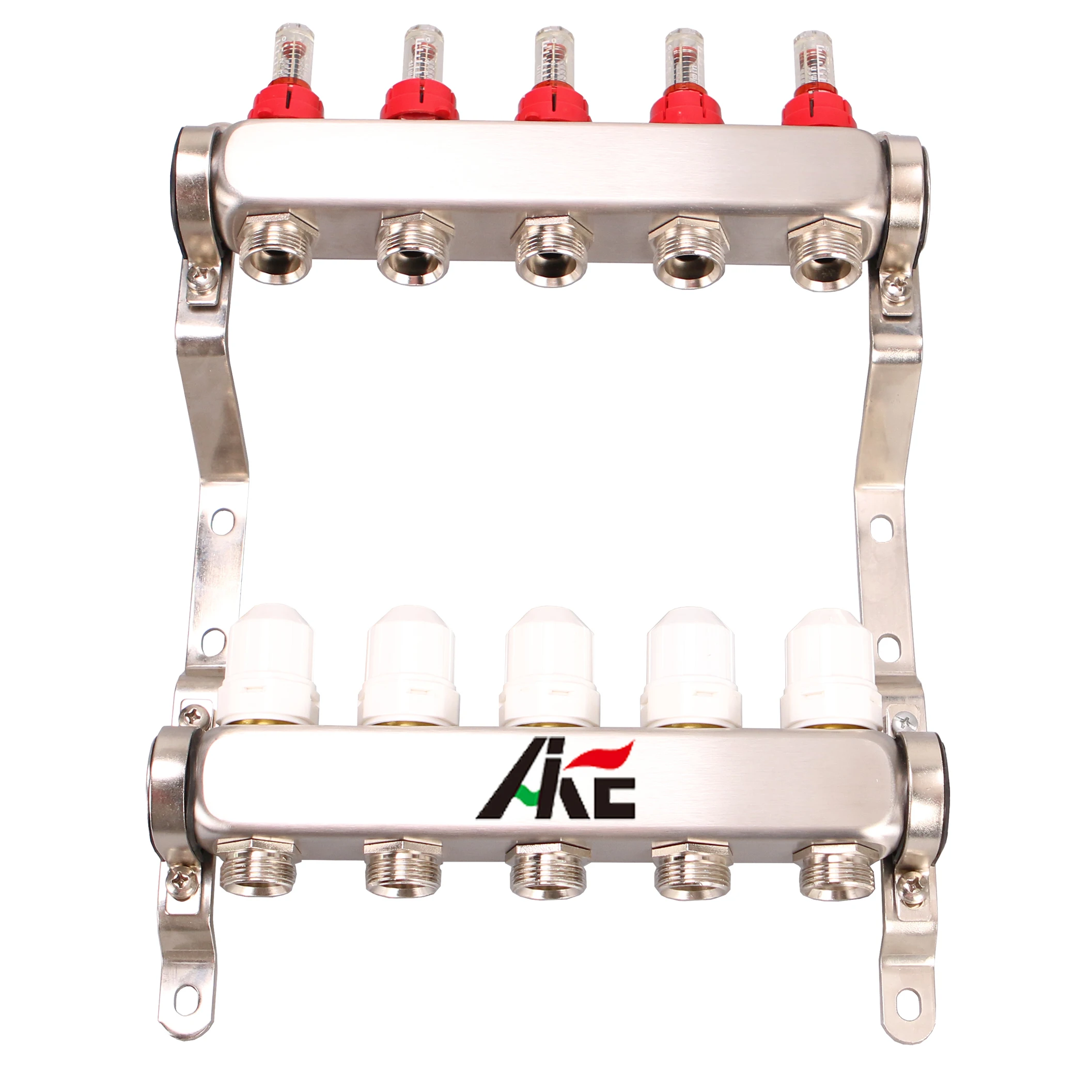 1 inch stainless steel underfloor heating manifolds for radiant floor heating system