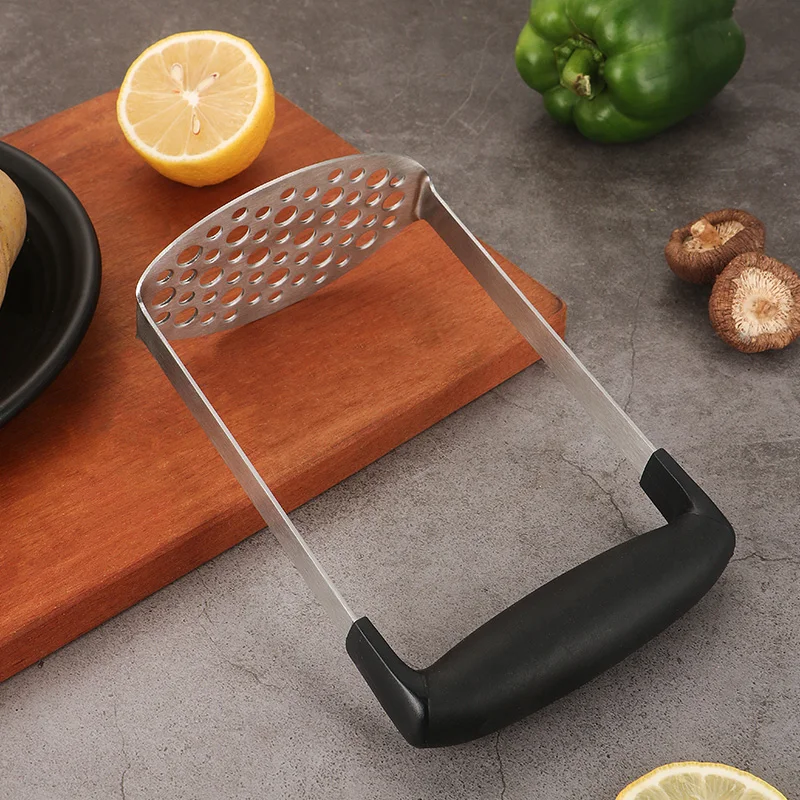 Amazon Hot Sale Kitchen Accessories Fruit Vegetable Tools Stainless Steel Potato Ricer And Masher Potato Press Potato Masher