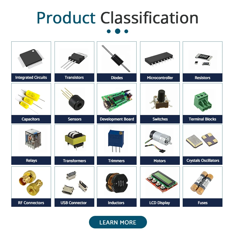 BOM List Electronic Passive Components Integrated Circuit ICs Memory Chip Microchip Capacitors Connectors Transistors Resistors