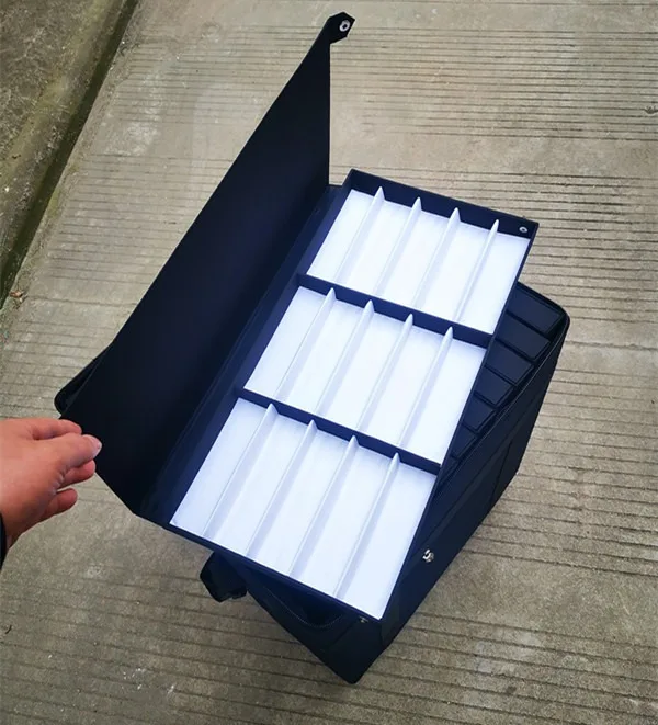 Teenyoun 2024 Ready Stock 180Pcs Oxford Cloth Trolley Case Portable Packaging Eyeglasses Display Cases Optical Frame Suitcas