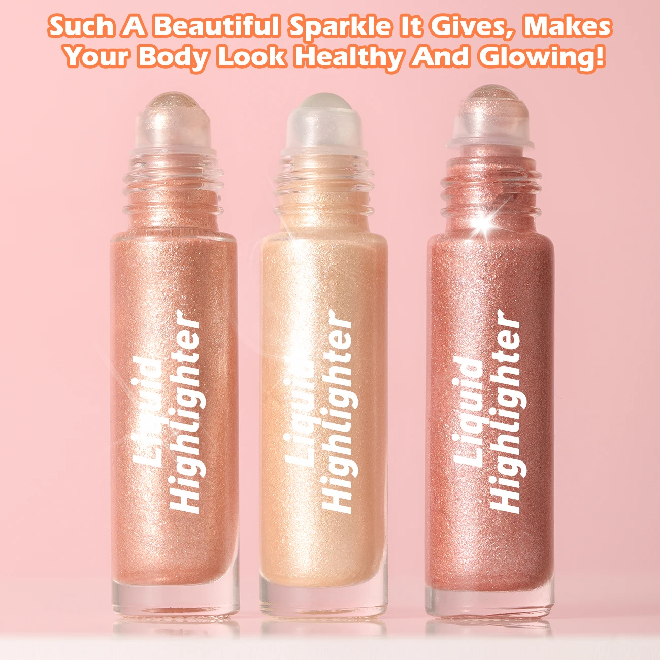 Unique Design Organic Natural High Quality Highlighter Pigment Wholesale New Vegan Body Glowing Liquid Highlighter