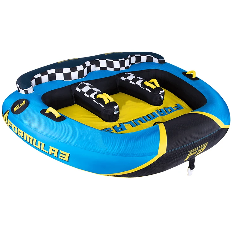 Ready To Ship PVC Inflatable Flying Towable Tube For 1-3 Rider