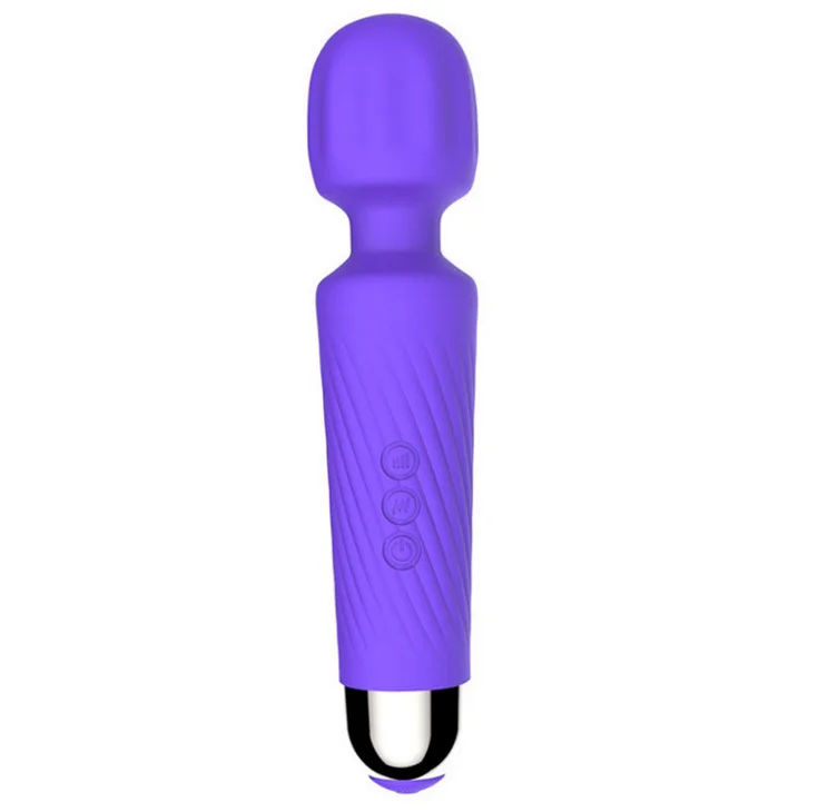 Rechargeable Personal Wand Massager 20 Vibration Patterns & 8 Multi-Speed Quiet, Small, Compact & Powerful Perfect for Couples