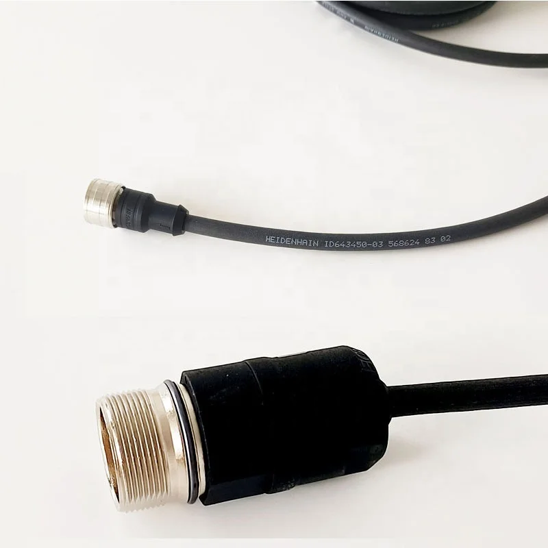 HEIDENHAIN ID 643450-10 643 450-10 10m Sealed Linear Encoder Cable Grating Ruler Adapter Assembly