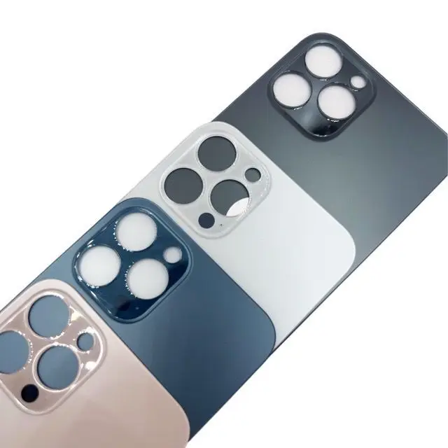 Высококачественное Стекло для аккумулятора с большим отверстием iPhone 12 13 Pro max Замена mini заднее стекло легко