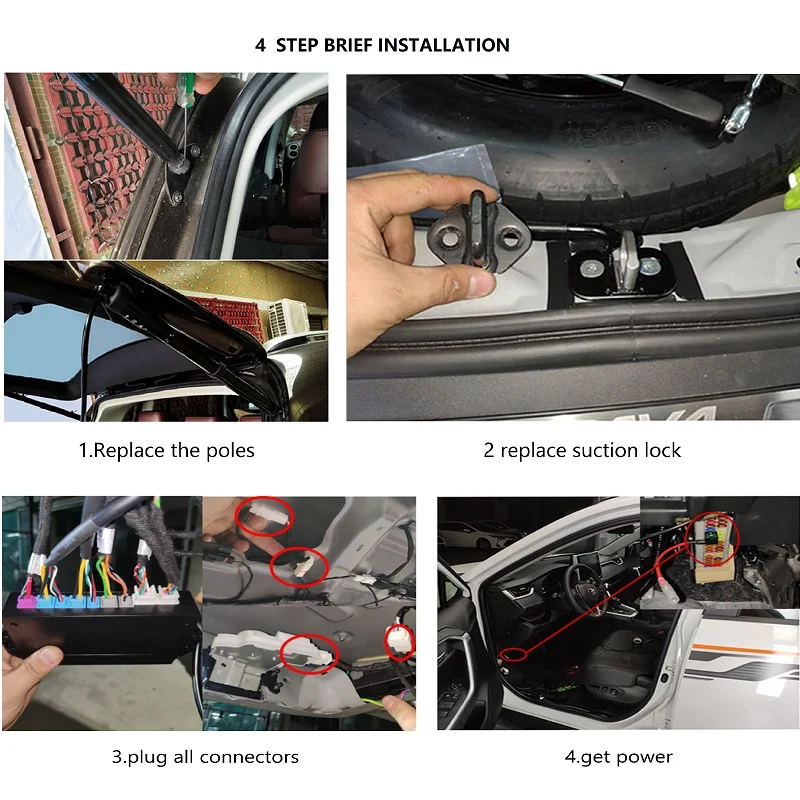 Electric tailgate for PAJERO 2020+ auto tail gate rear lift power trunk car accessories