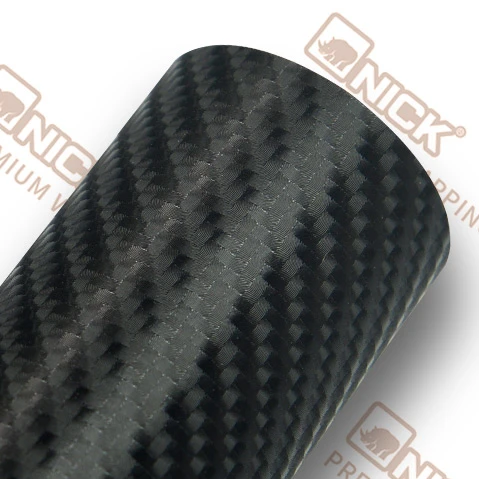 3D 4D Carbon Fiber Black Auto Wrap Vinyl Roll Car Body Film Car Interior Stickers Car Decoration Protection Auto Wrap Sticker