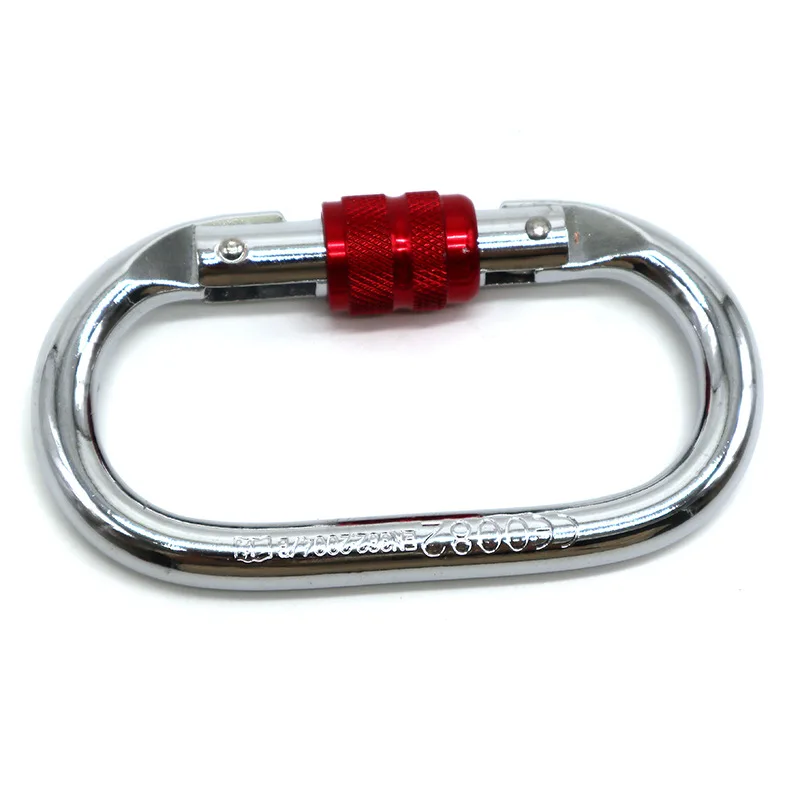 Locking Carabiner Clips 25KN Hanging Heavy Objec Twist Lock Design Sturdy and Lightweight for Yoga Hammocks