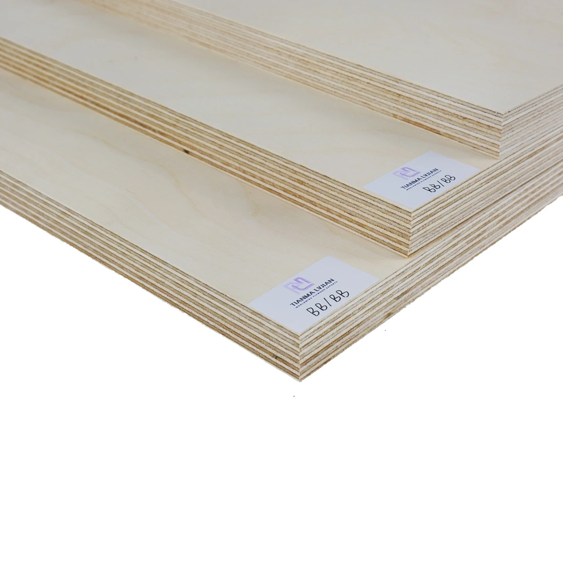 Custom 1525x1525 Mm Birch Plywood for Indoor Construction Interior