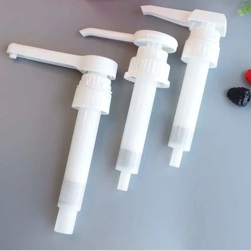 Food grade Gallon Pump 15ml 20ml 30ml Big Dosage  38 410 Sauce Pump Honey Jam Dispenser Pump for Torani Caramel Sauce