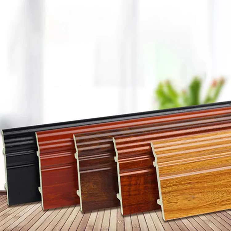 Modern Style Easy Clean Pvc Skirting Board Kitchen Plinth, Made In China Impact Resistant Pvc Rubber Skirting Board