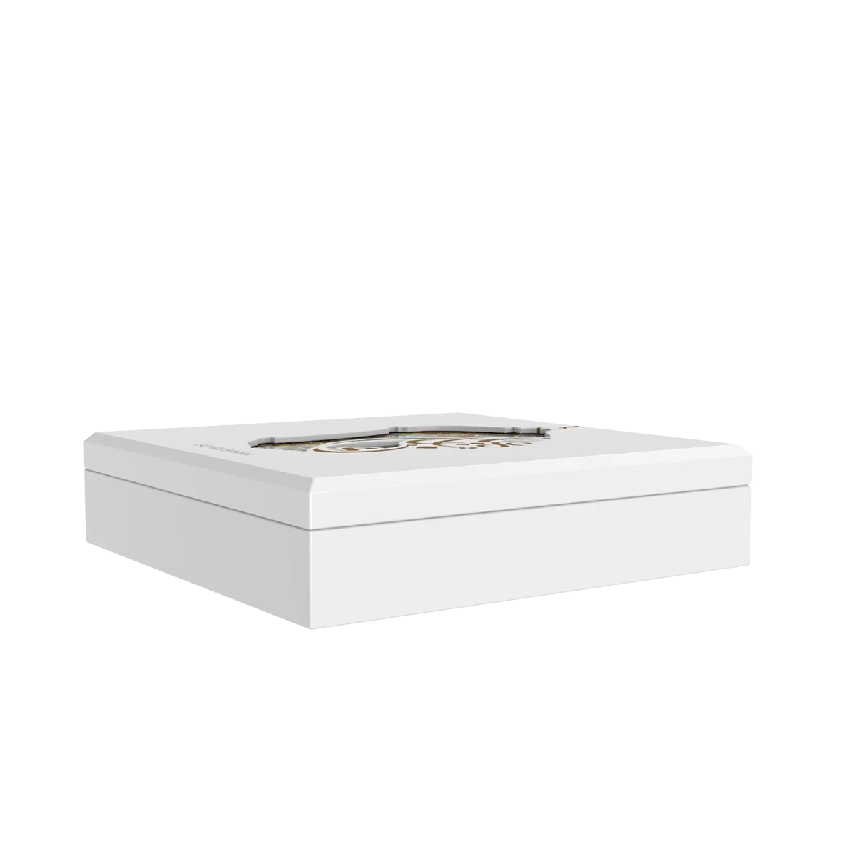 Sawtru Wood Custom Logo Black Cigar Packaging Wooden Box With SABER Certificate