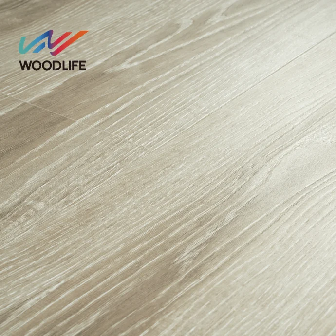 SPC flooring with IXPE or EVA underlay foam, enhance the feet feeling, improve acoustic absorption