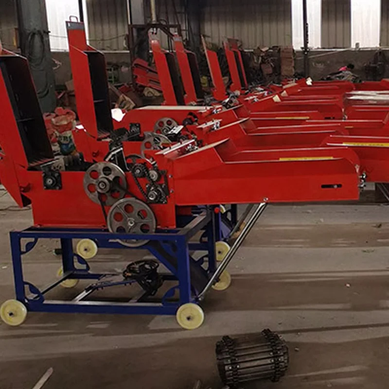 Weiwei making feed wholesale cheap forage chopper chaff cutter hay animal hammer mill grass straw