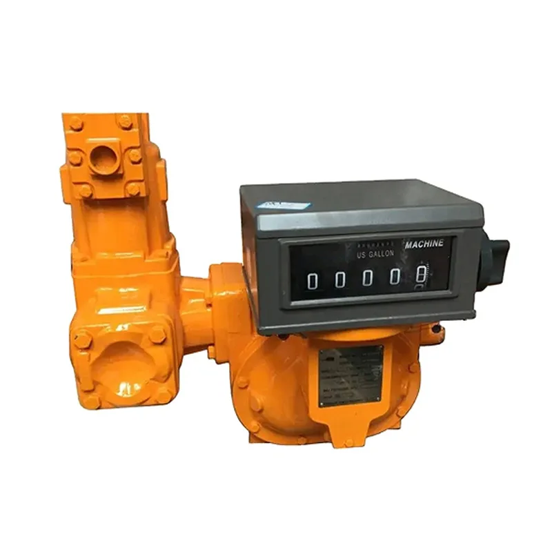 ZHXF M-50-KPX-1 2' 50MM Fuel Flow Meter With Mechanical Counter Electromagnetic Flow Meter For Filling