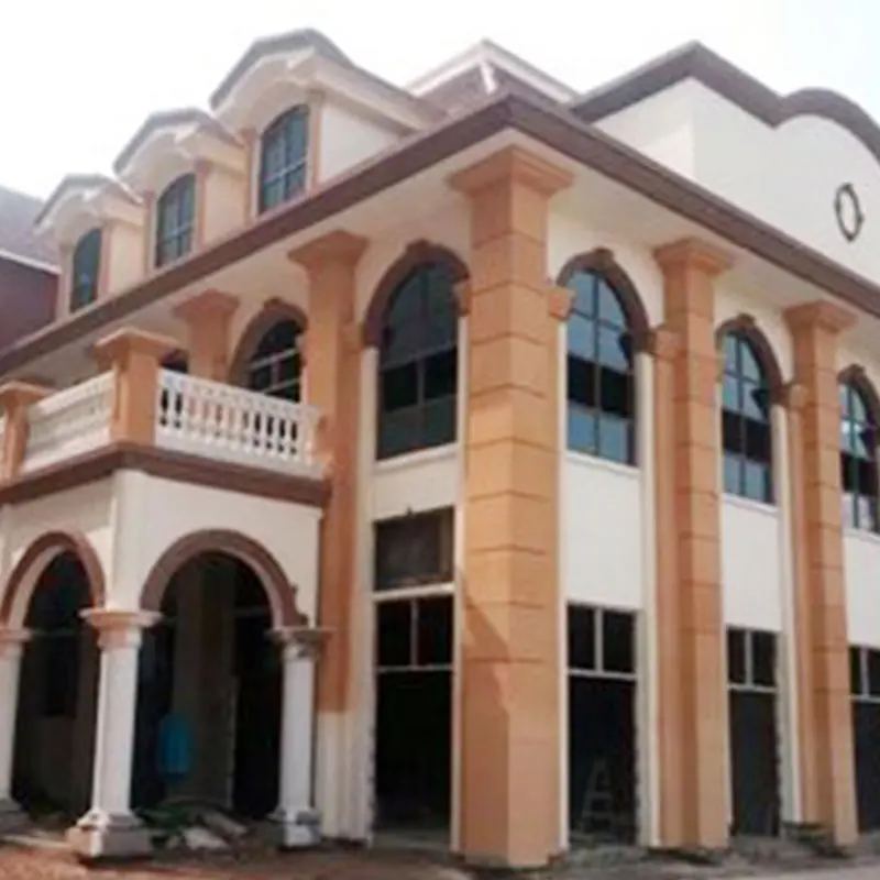 Grc Gfrc Building Decorative Roman Columns EPS Exterior Cornice Grc Buildings Molds