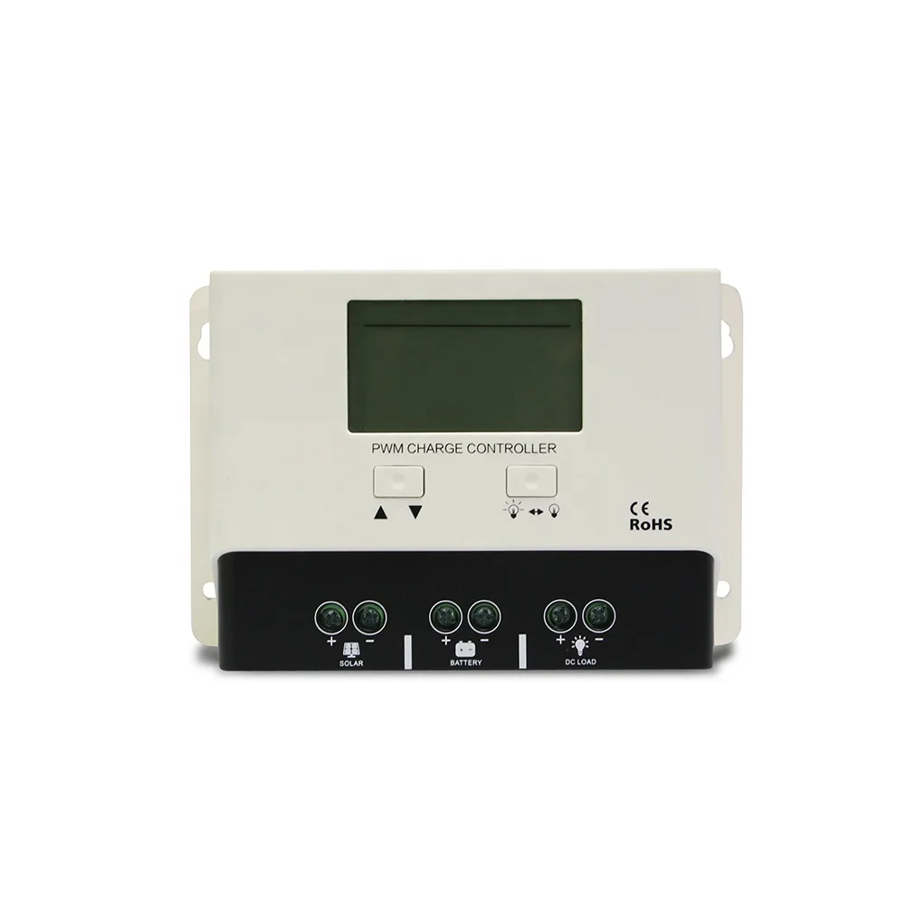 RV use Power 24V 30A pwm controller for Gel, AGM, and Lithium Batteries