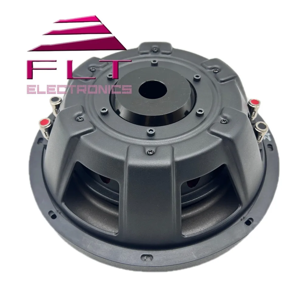 Slim 10'  subwoofer  car audios  installed on car underseat