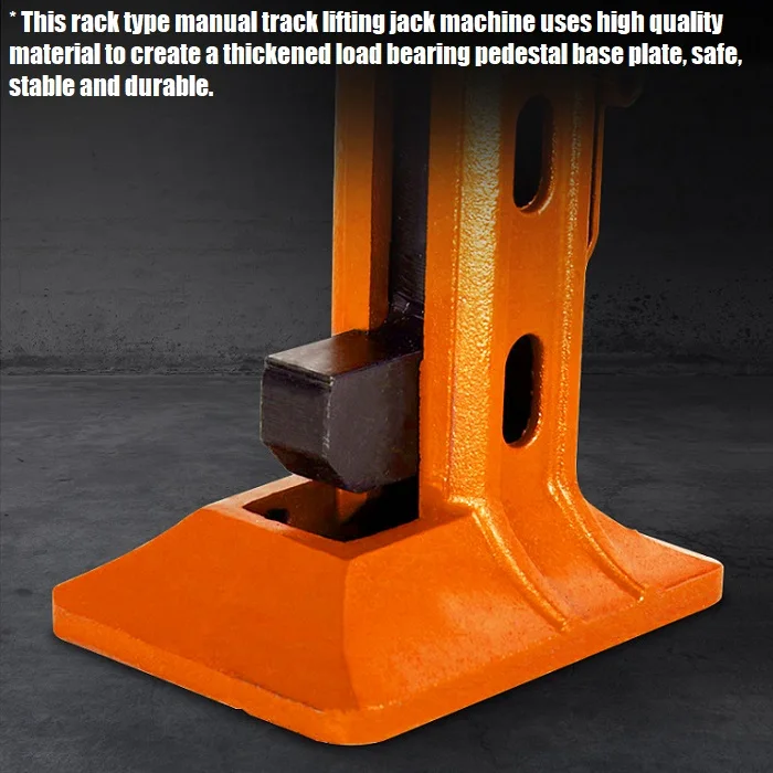 China made 5t 10t 15t 20t 30t rack type rail loco jack vehicle tracking high work efficiency rail lift jack