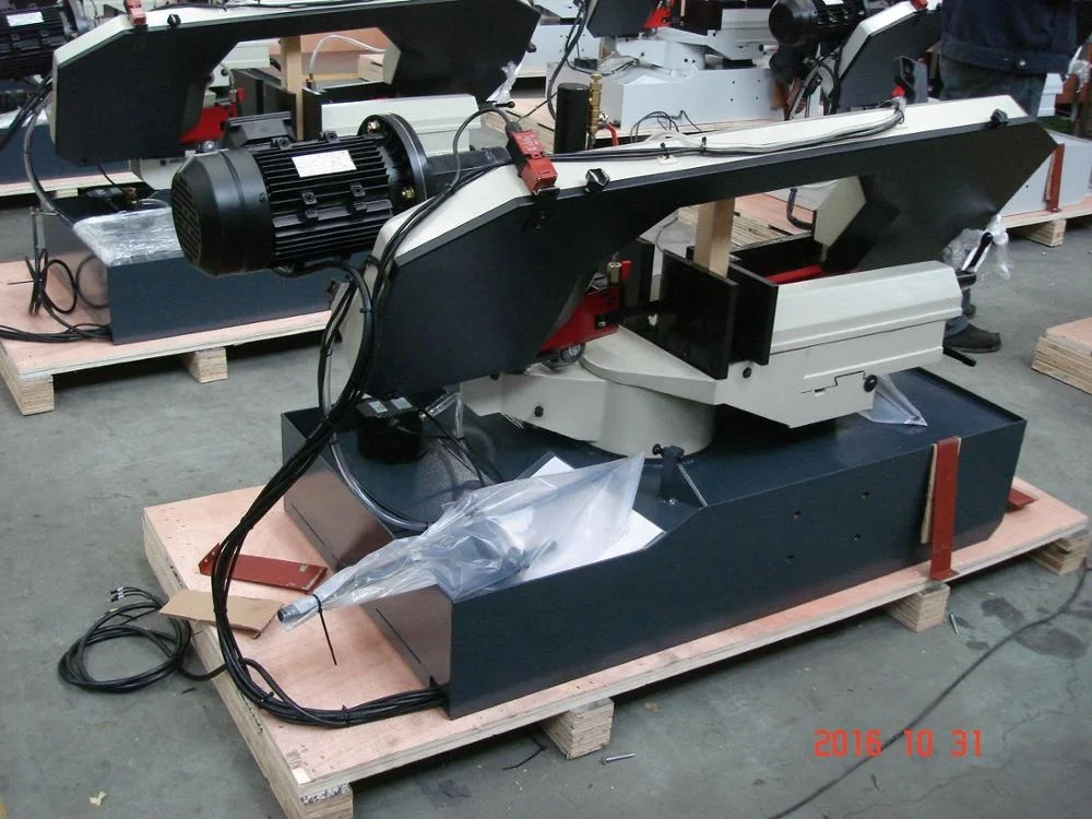 Стандартная ленточная пила BS-315G TTMC CE машина для резки металла с двумя углублениями
