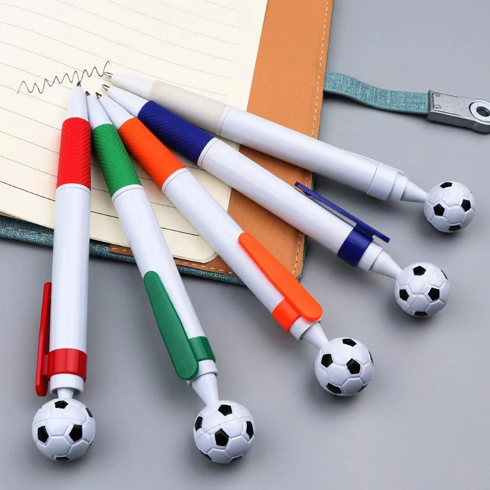 Cheap Customized Logo Print Promotional football pen Soccer Ball Pen for souvenirs pen with custom logo