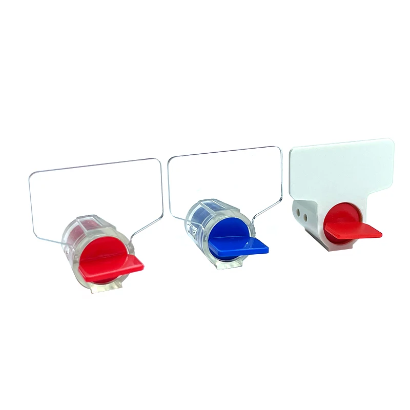 Anti-tamper and anti-theft wister meter seals plastic security seals for gas tank/water meter/electric meter box