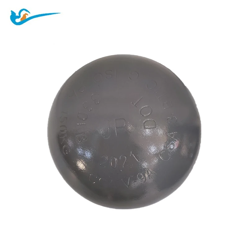 High pressure small refilled steel cylinder oxygen cylinder caps for sale