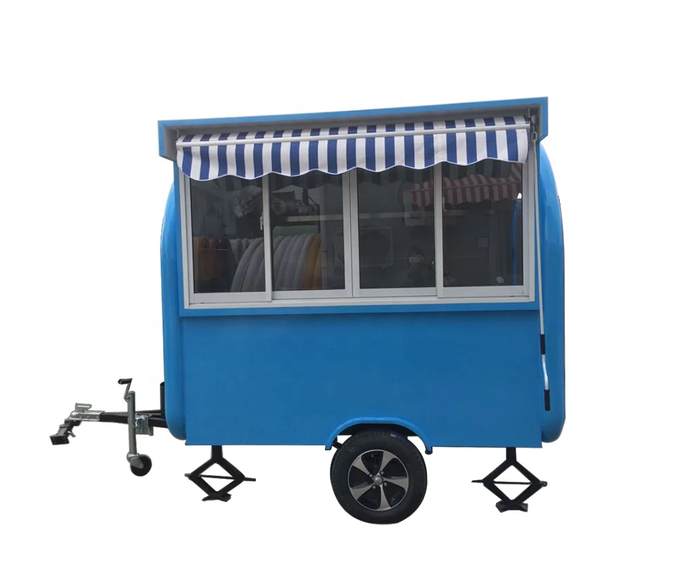 CP-C230200230 стекловолокна концессий трейлер пищевыми продуктами гриля киоск мобильный уличной еды грузовики для продажи