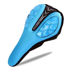 Soft Silicone 3D Bicycle Accessories Waterproof Bicycle Seat Cover Anti Slip Pad Dust Bike Gel Saddle Cushion
