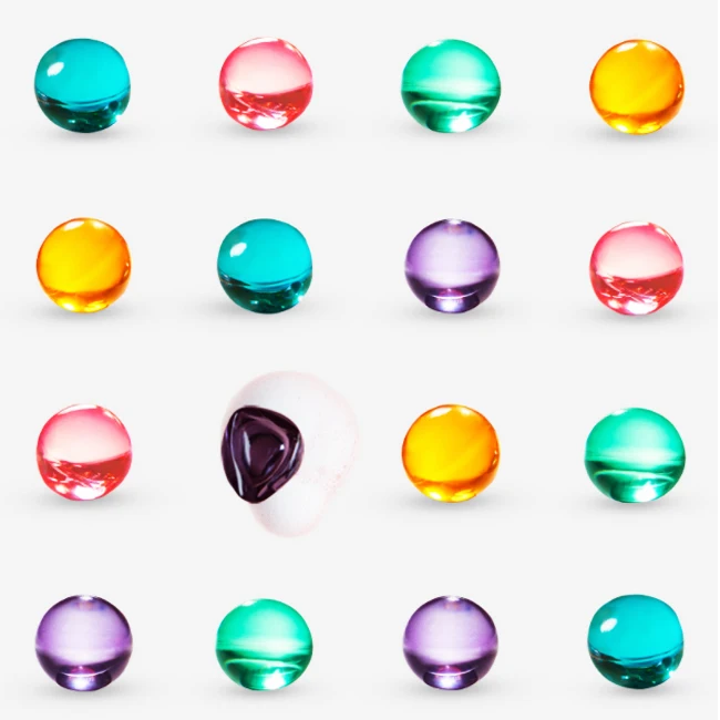 Wholesale OEM 4g White Round Bath Oil Pearls Jasmine Fragrance SPA 200pcs/lot Different Shape Bath Oil Pearls