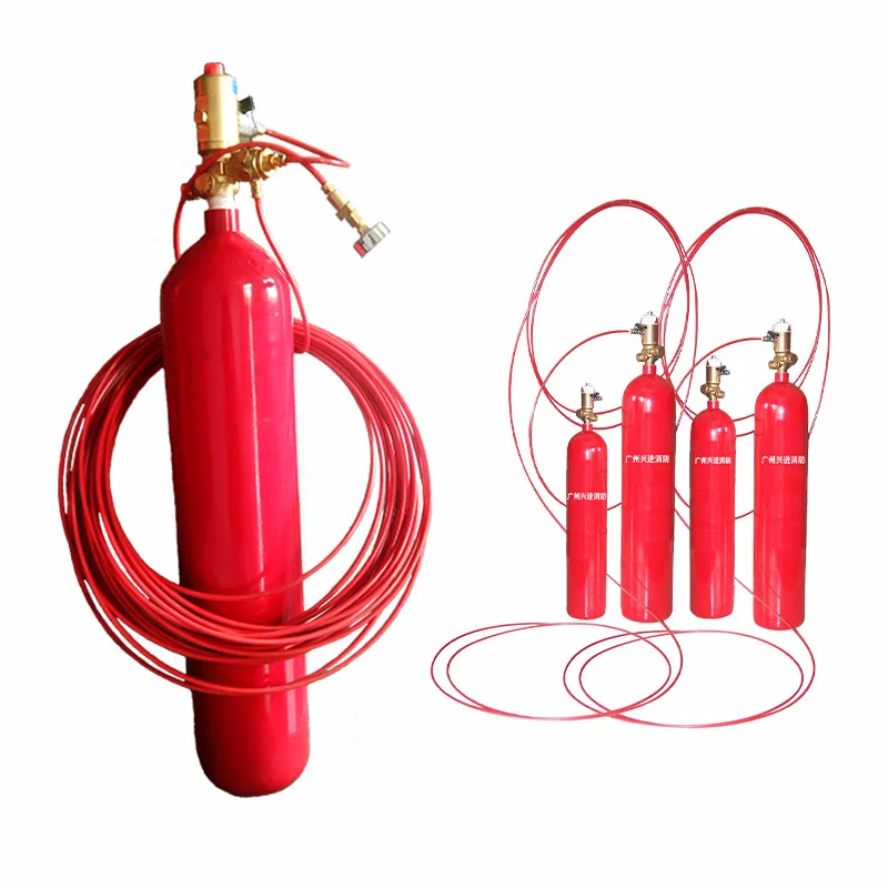 FM200 Fire Suppression System gas fire fighting extinguishing nozzles