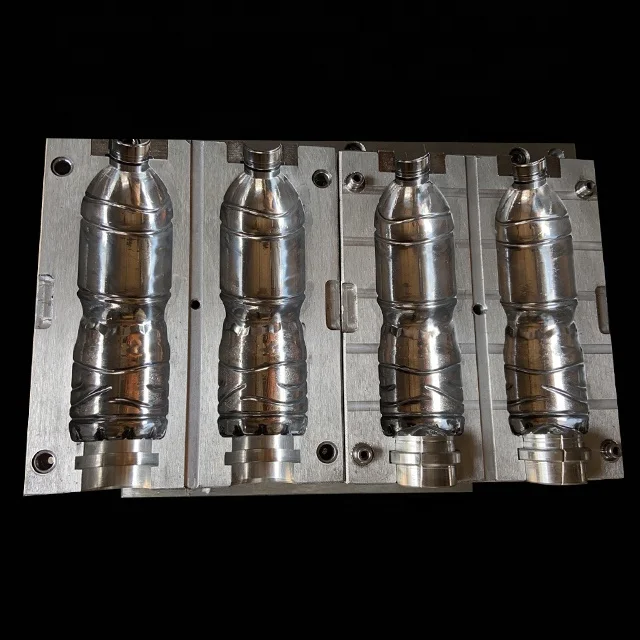 
4 cavity Semi automatic PET bottle blow molding machine 