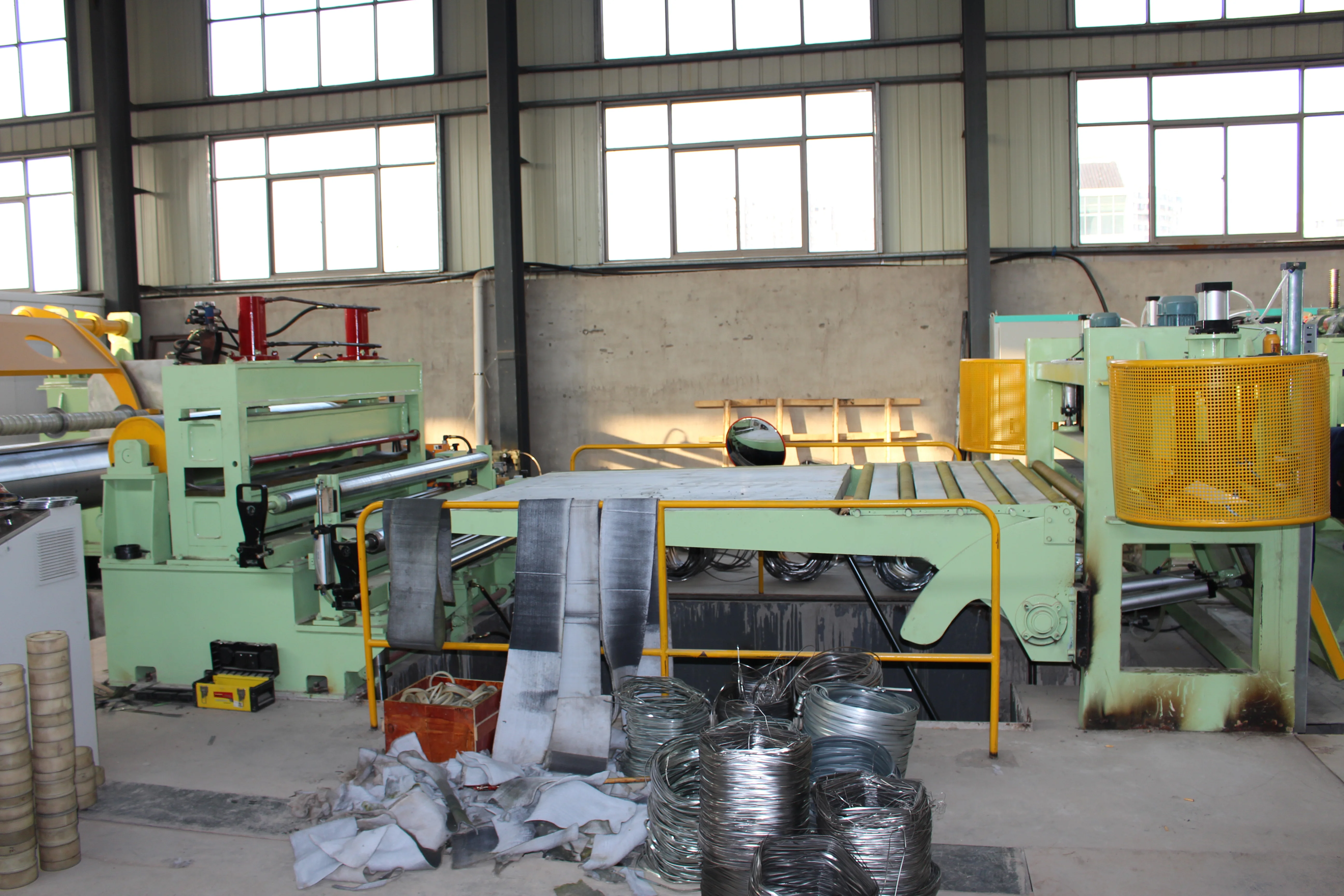 Slitting table machine for steel coil steel coil hydraulic levelling slitting machine
