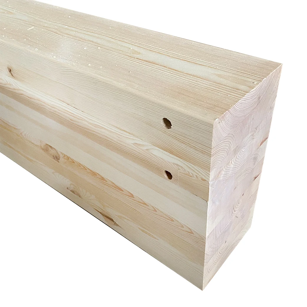 Brand New High Quality Cross Glued Laminated Timber Glued Beams Solid Wood Glued Beam