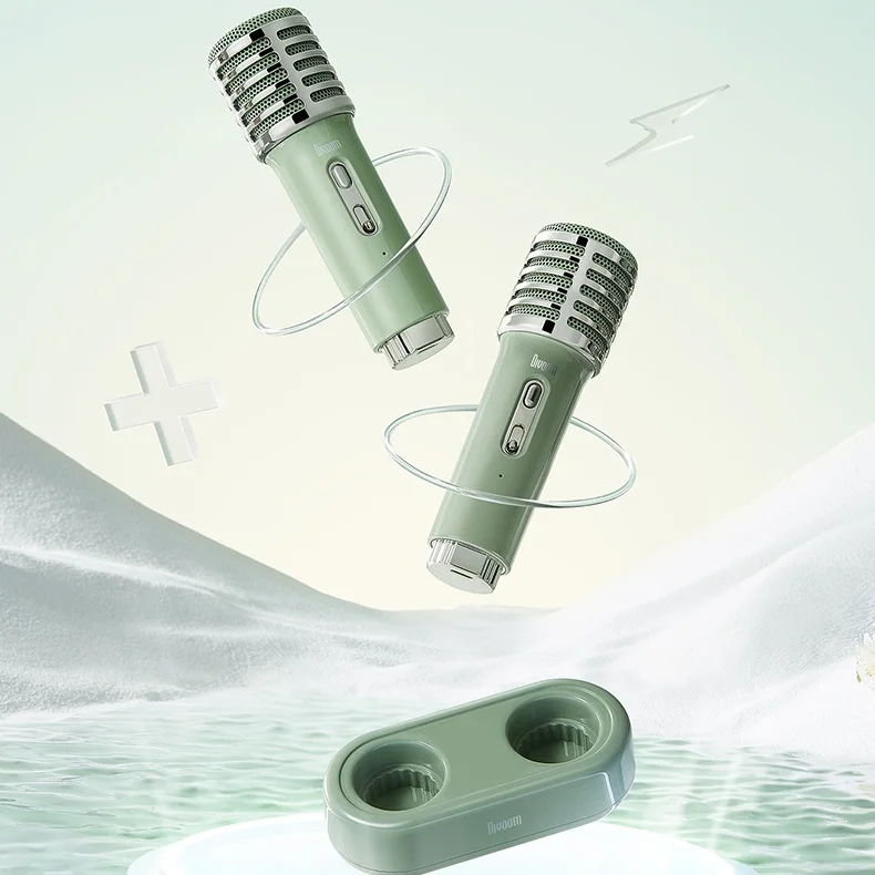 Беспроводной двойной микрофон